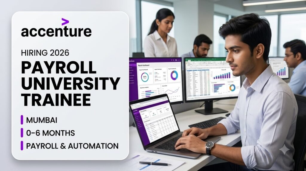 Accenture Payroll University Trainee