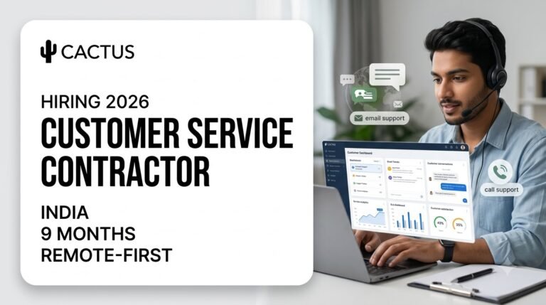 Cactus Hiring Contractor