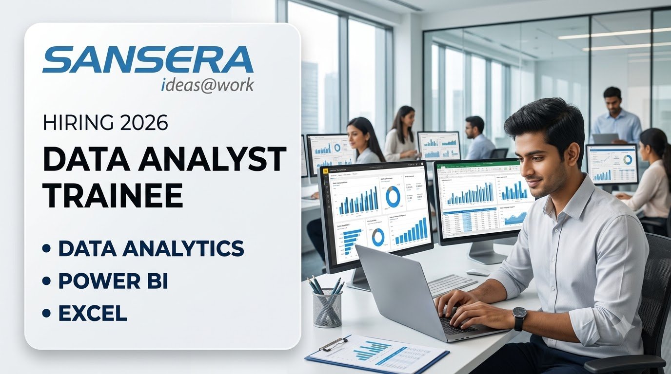 Sansera Engineering Data Analyst Trainee