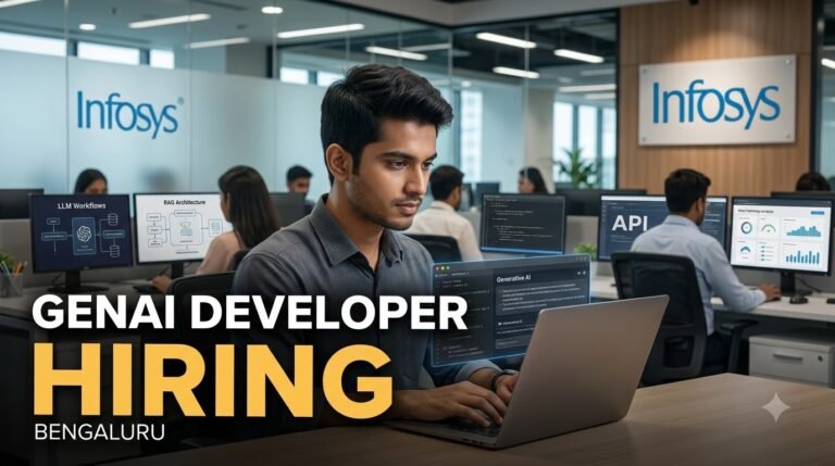 Infosys GenAI Developer Recruitment