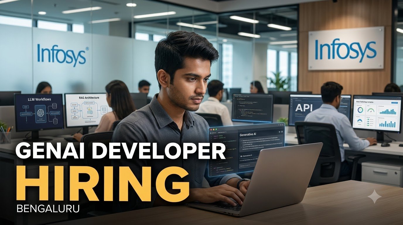 Infosys GenAI Developer Recruitment