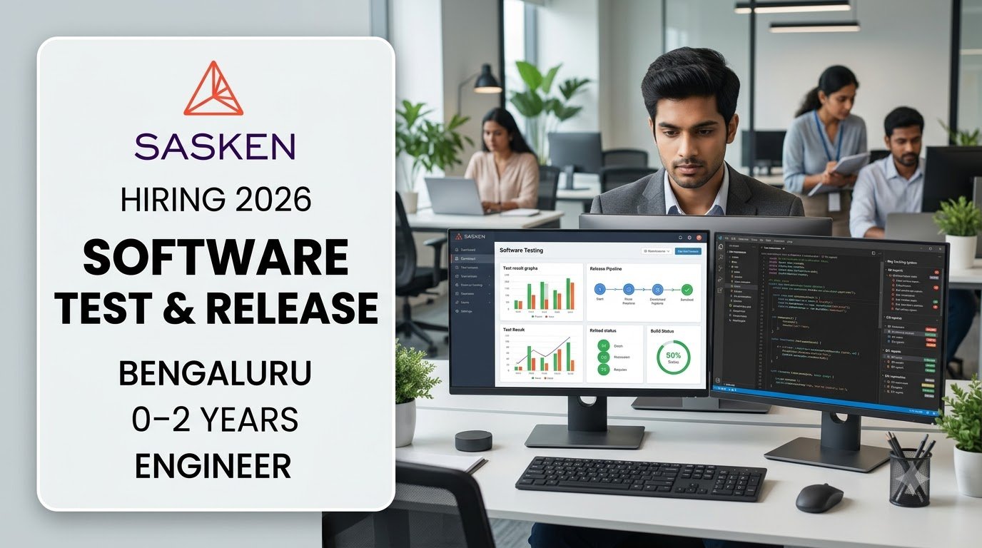Sasken Software Test and Release Hiring