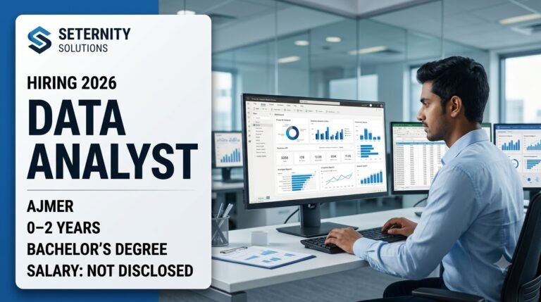 SeternitySolutions Hiring Data Analyst