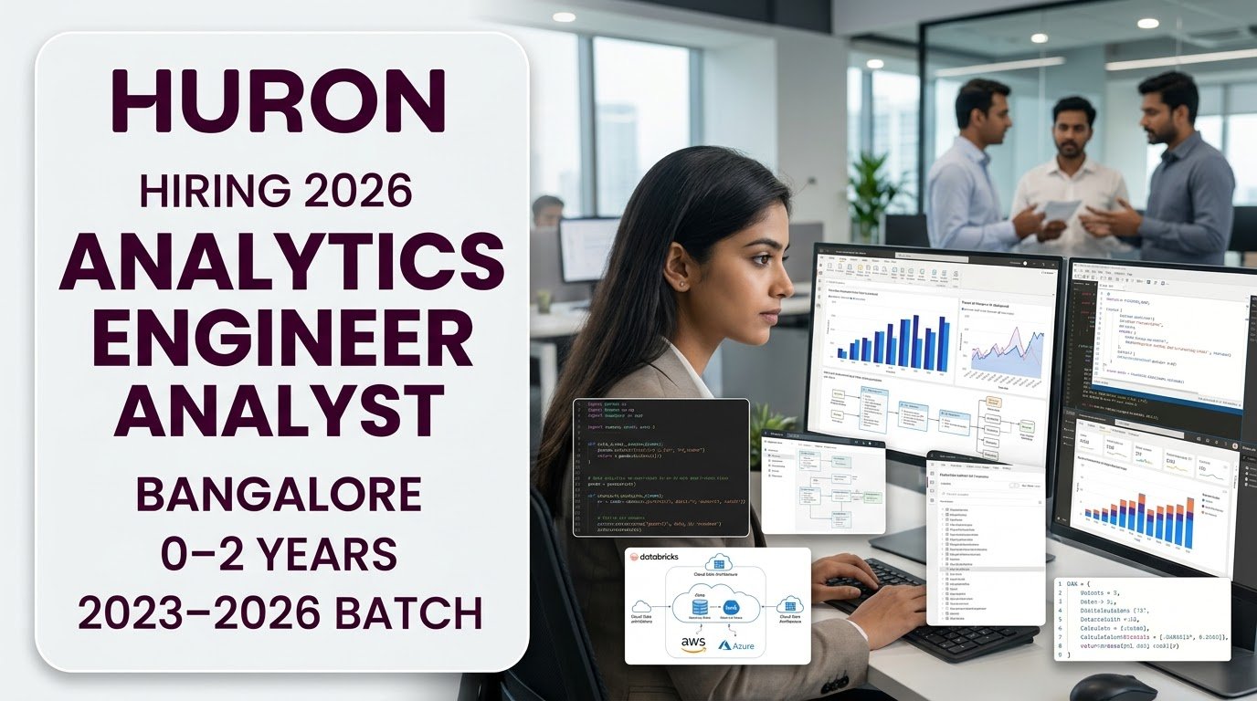 Huron Hiring Analytics Engineer