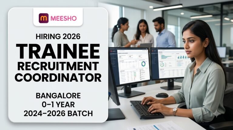 Meesho Hiring Trainee Recruitment