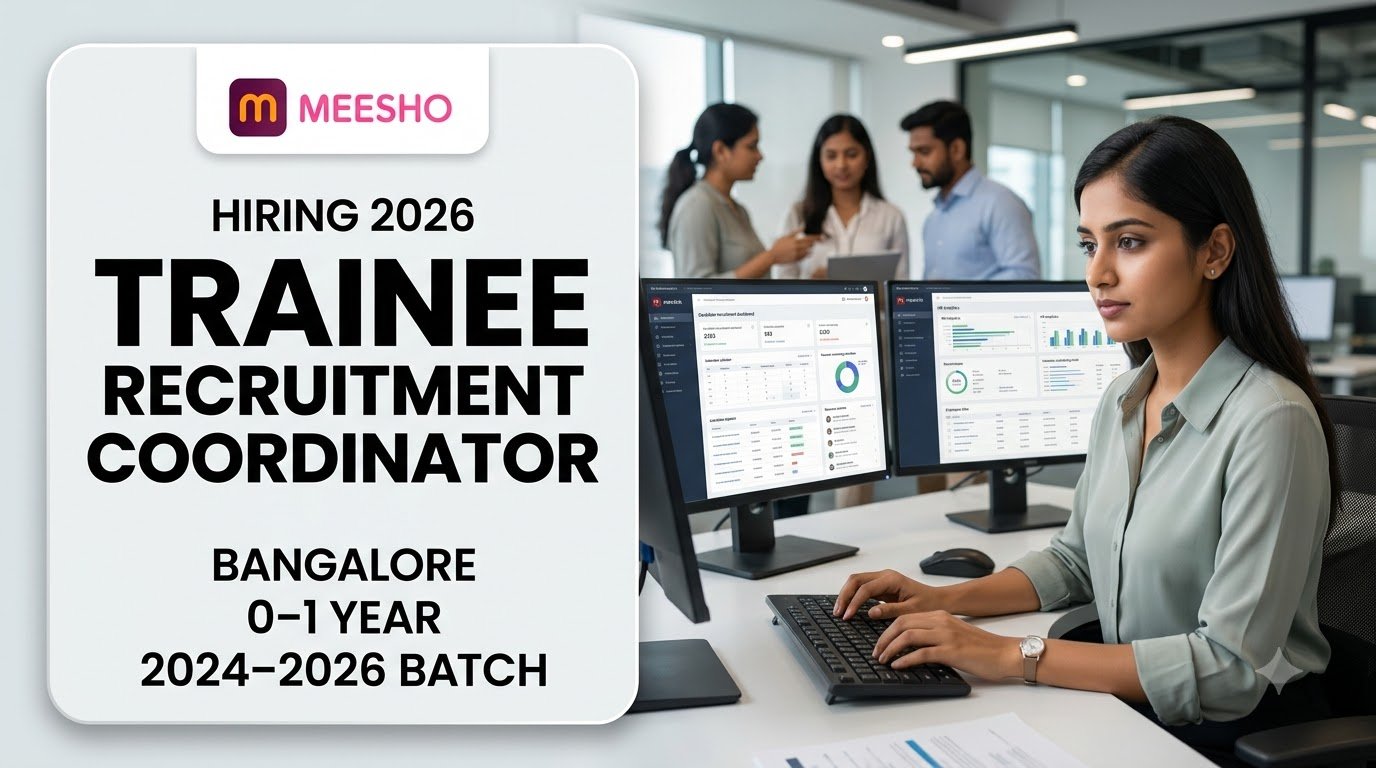 Meesho Hiring Trainee Recruitment