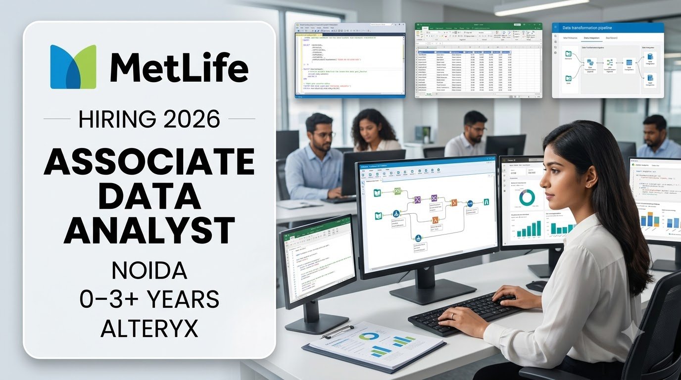 MetLife Associate Data Analyst Hiring